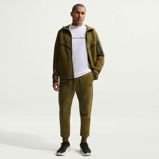 Nike Mens Tech Fleece Joggers - Olive Flak