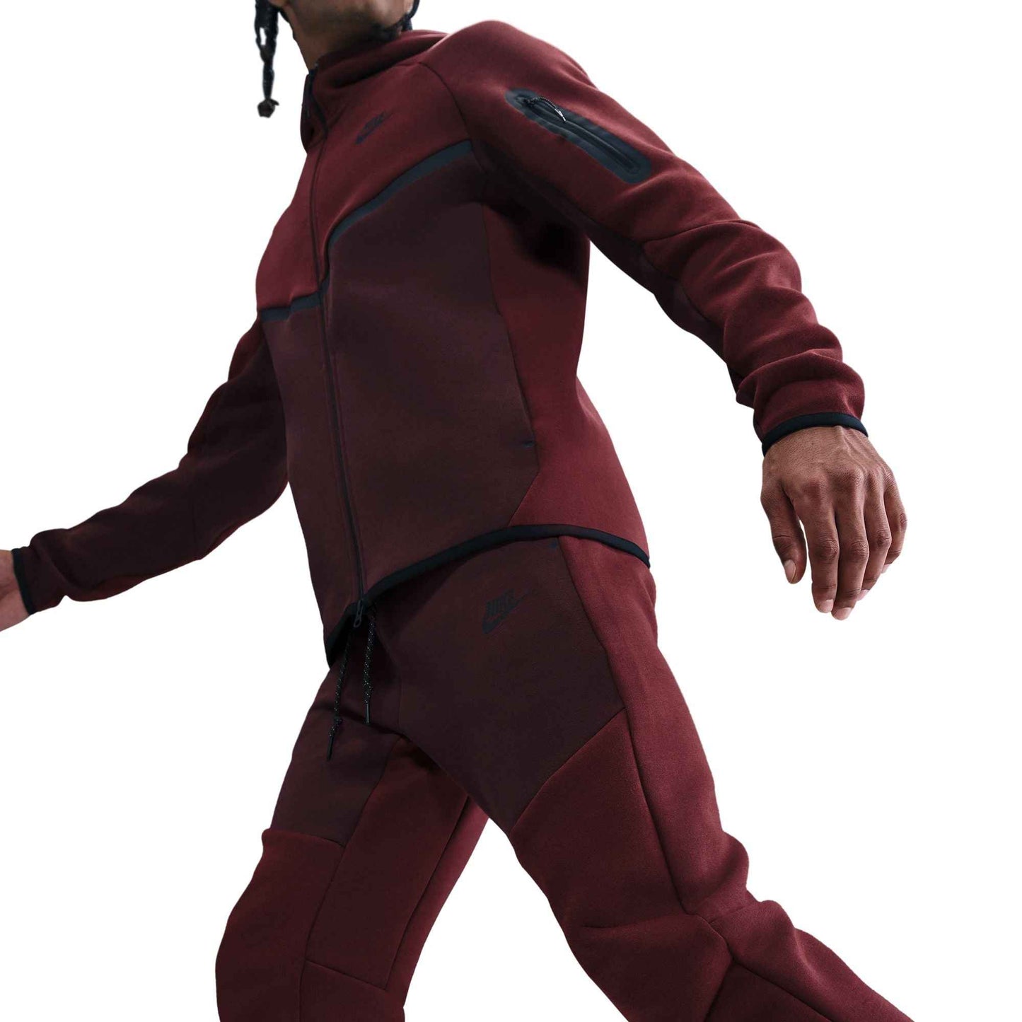 Nike Men's Tech Fleece Joggers - Dark Team Red