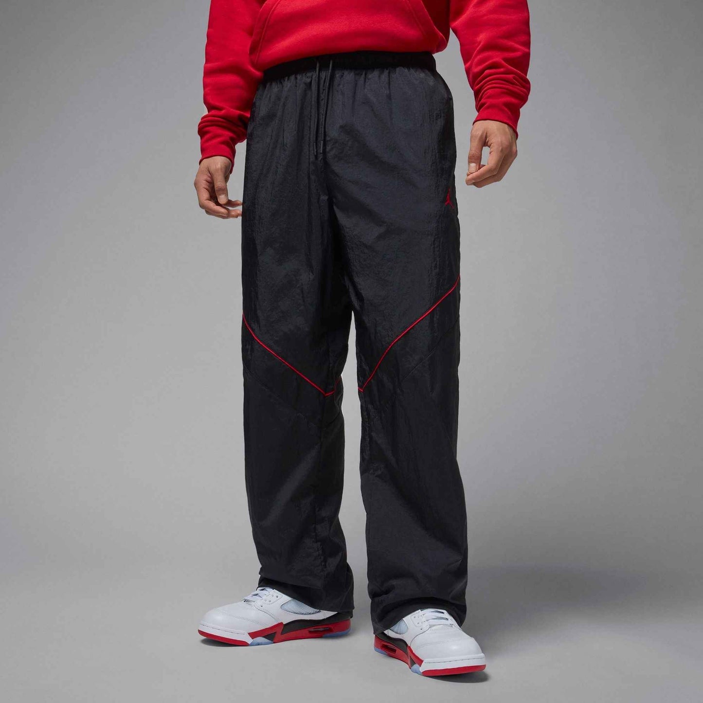 Air Jordan Mens Brooklyn Draft Pants - Black