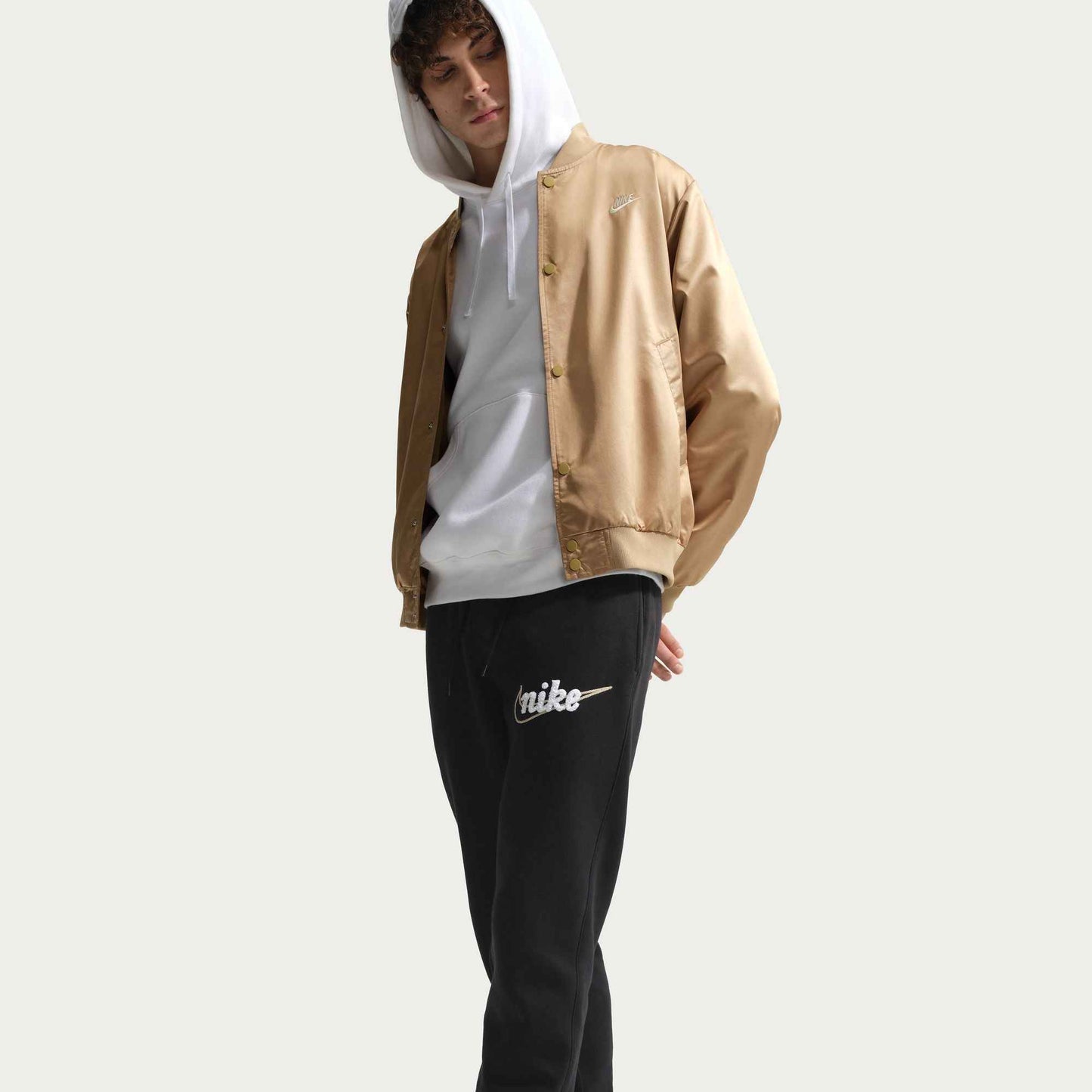 Nike Mens Fleece Joggers - Black