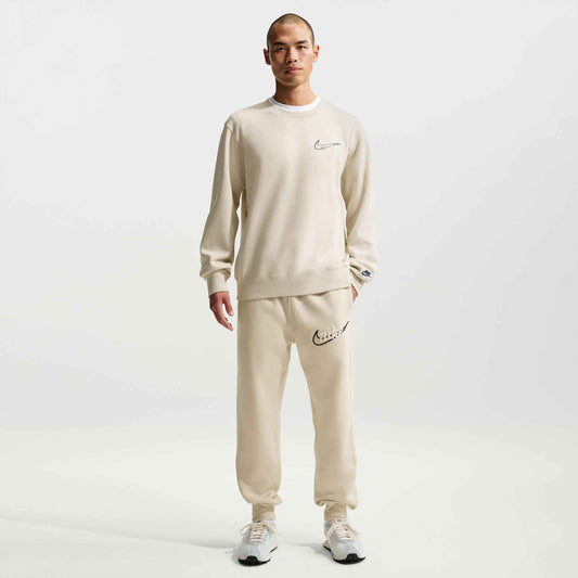 Nike Mens Fleece Joggers - Light Khaki