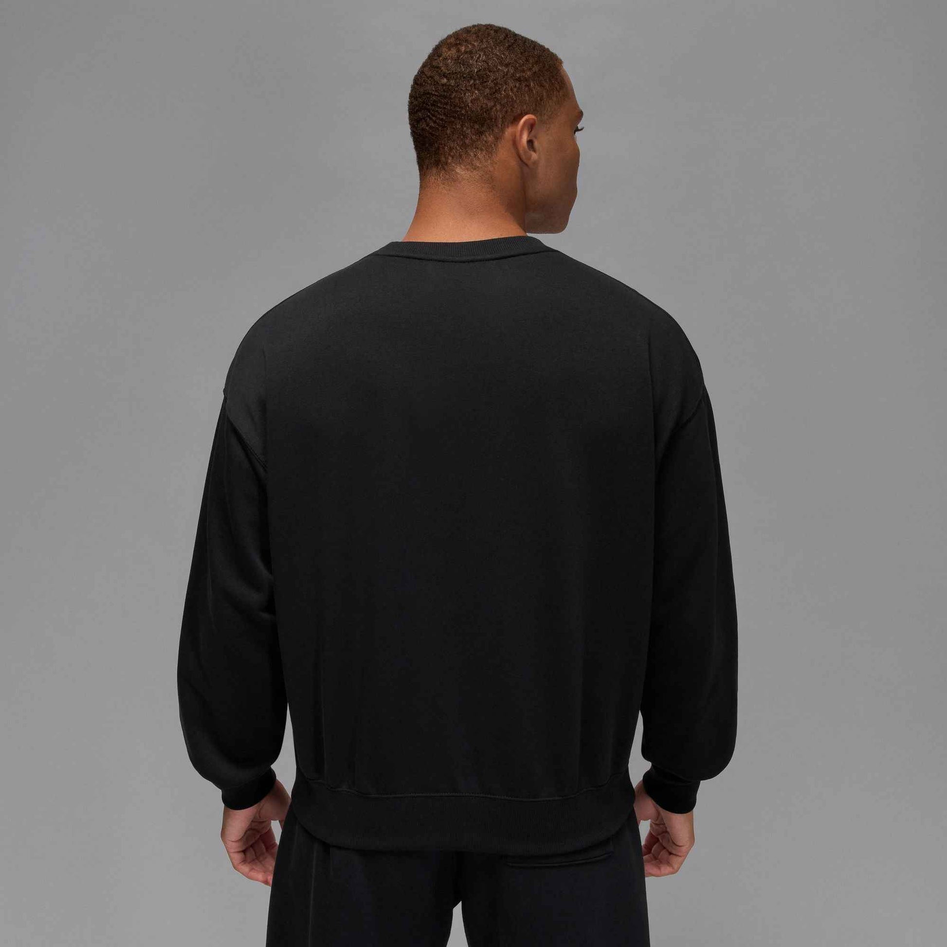 Air Jordan Mens Gamma Fleece Sweatshirt - Black