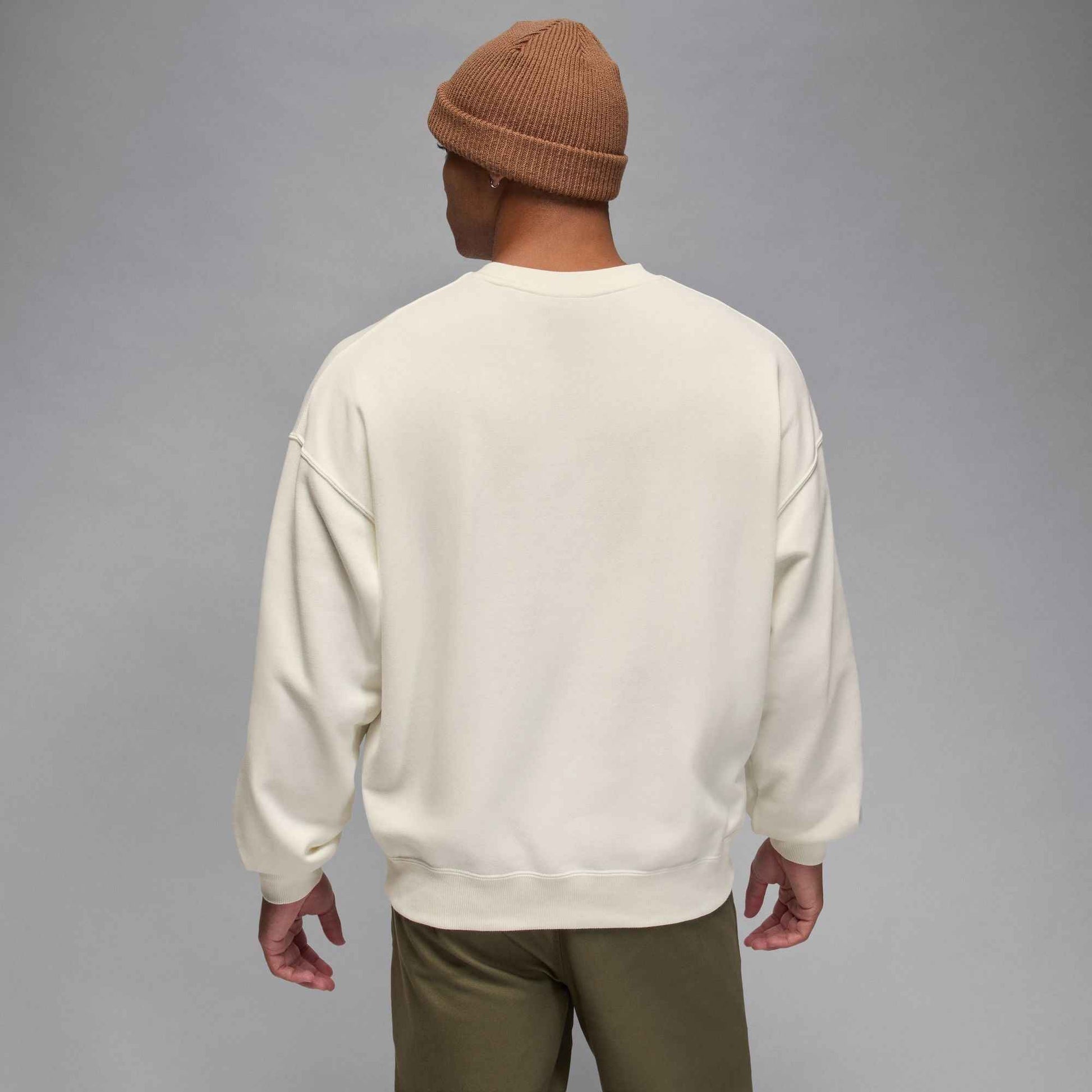 Air Jordan Mens French Terry Realtree Crewneck - Sail