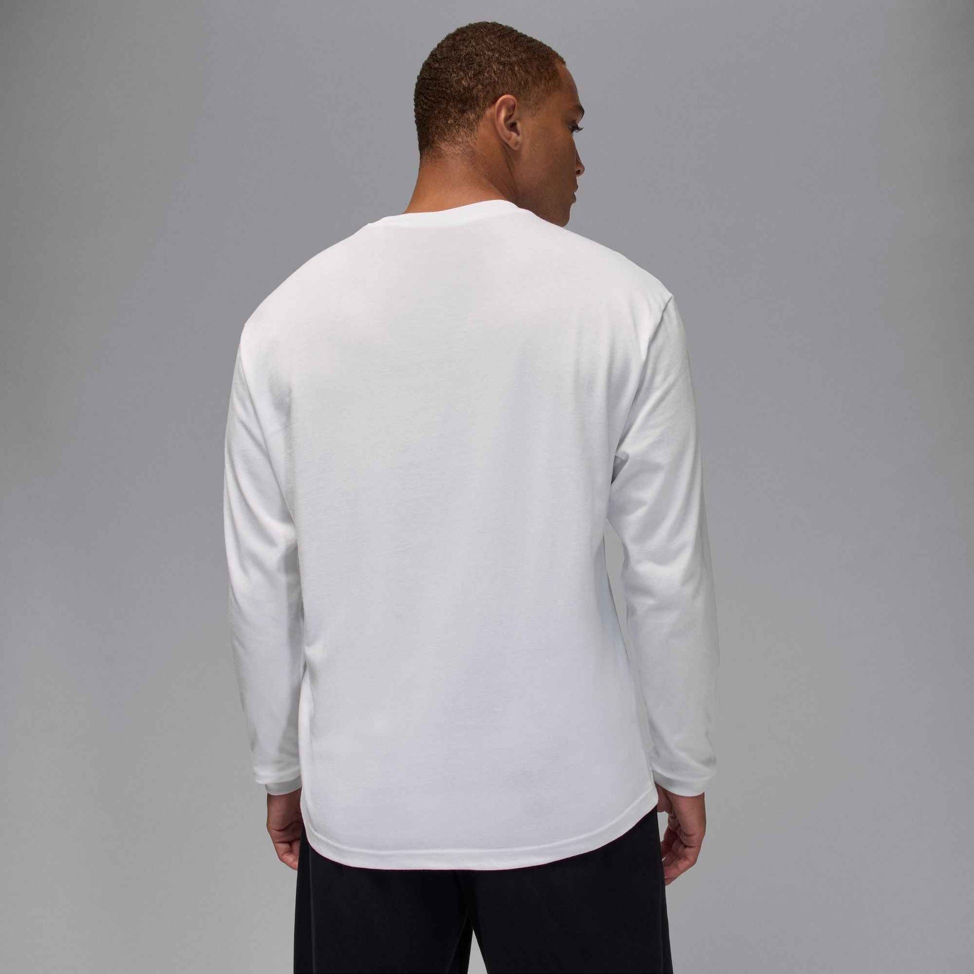 Air Jordan Mens Gamma Long Sleeve - White