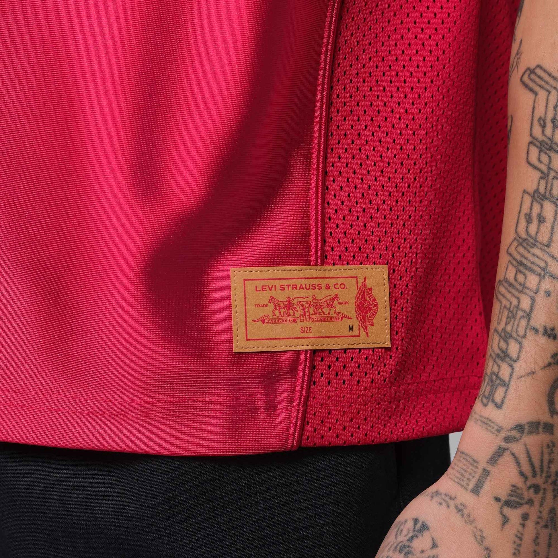 Air Jordan x Levi's® Jersey - Gym Red