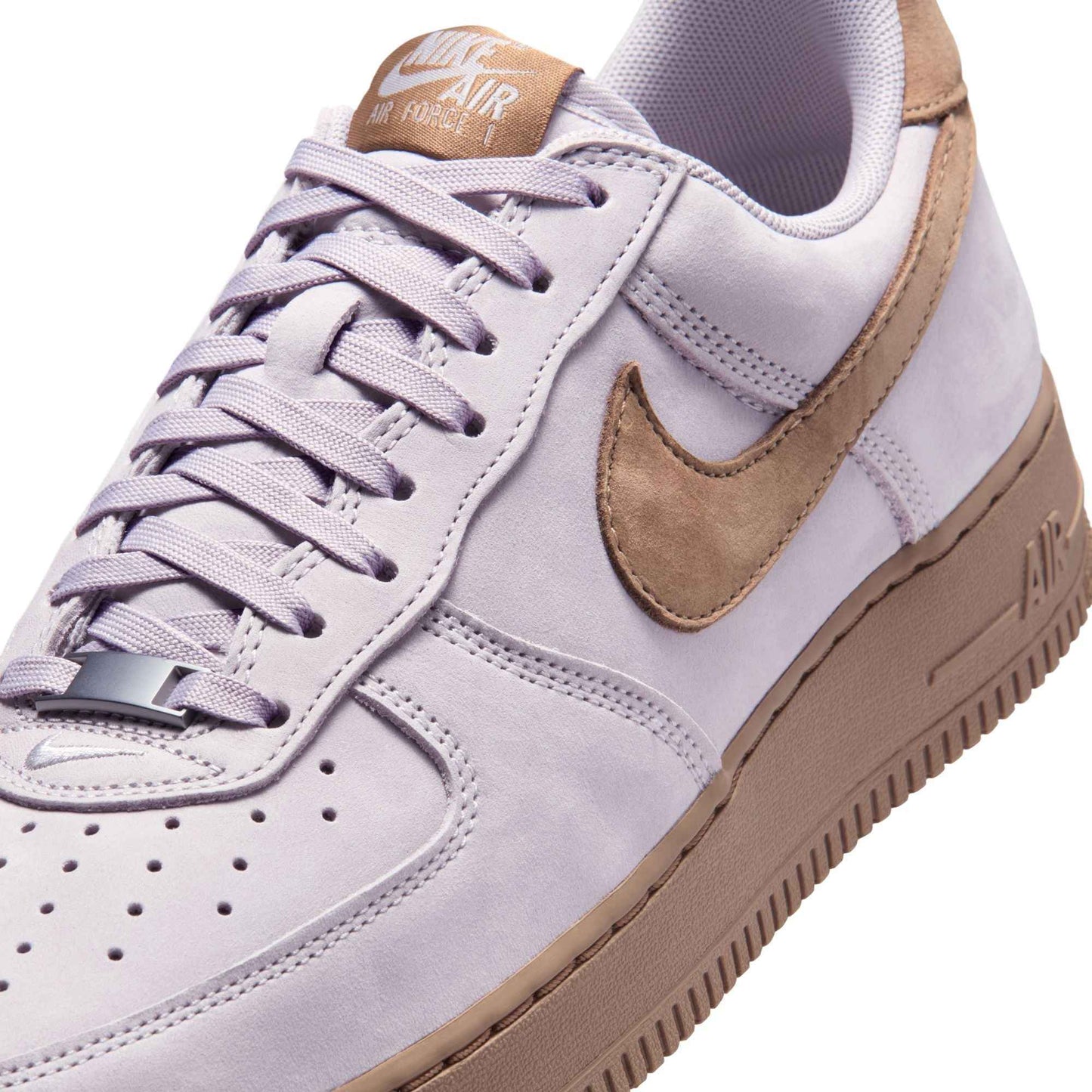 Nike Mens Air Force 1 Low Retro - Silver Lilac