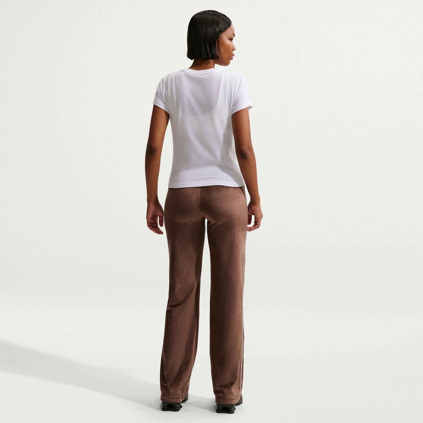 Nike Womens Cropped Tee - White