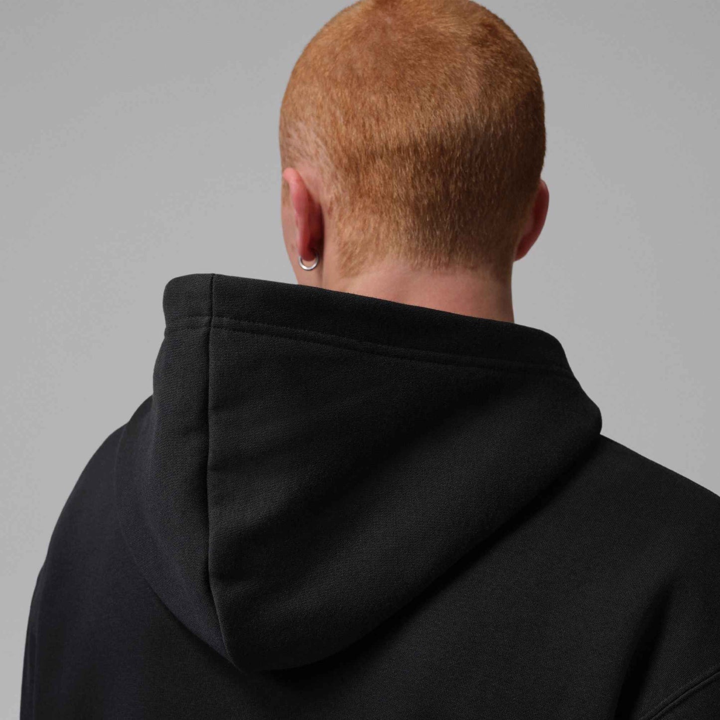 Air Jordan Mens Brooklyn Fleece Pullover Hoodie - Black