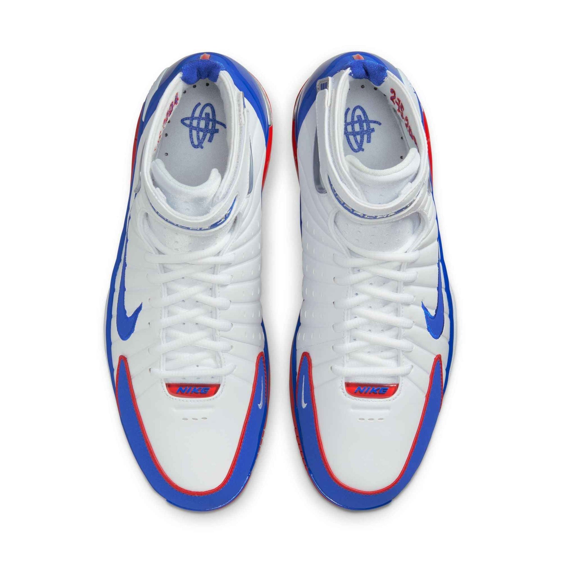 Nike Mens Air Zoom Huarache 2K4 All Star White/Varsity Royal-Varsity Red