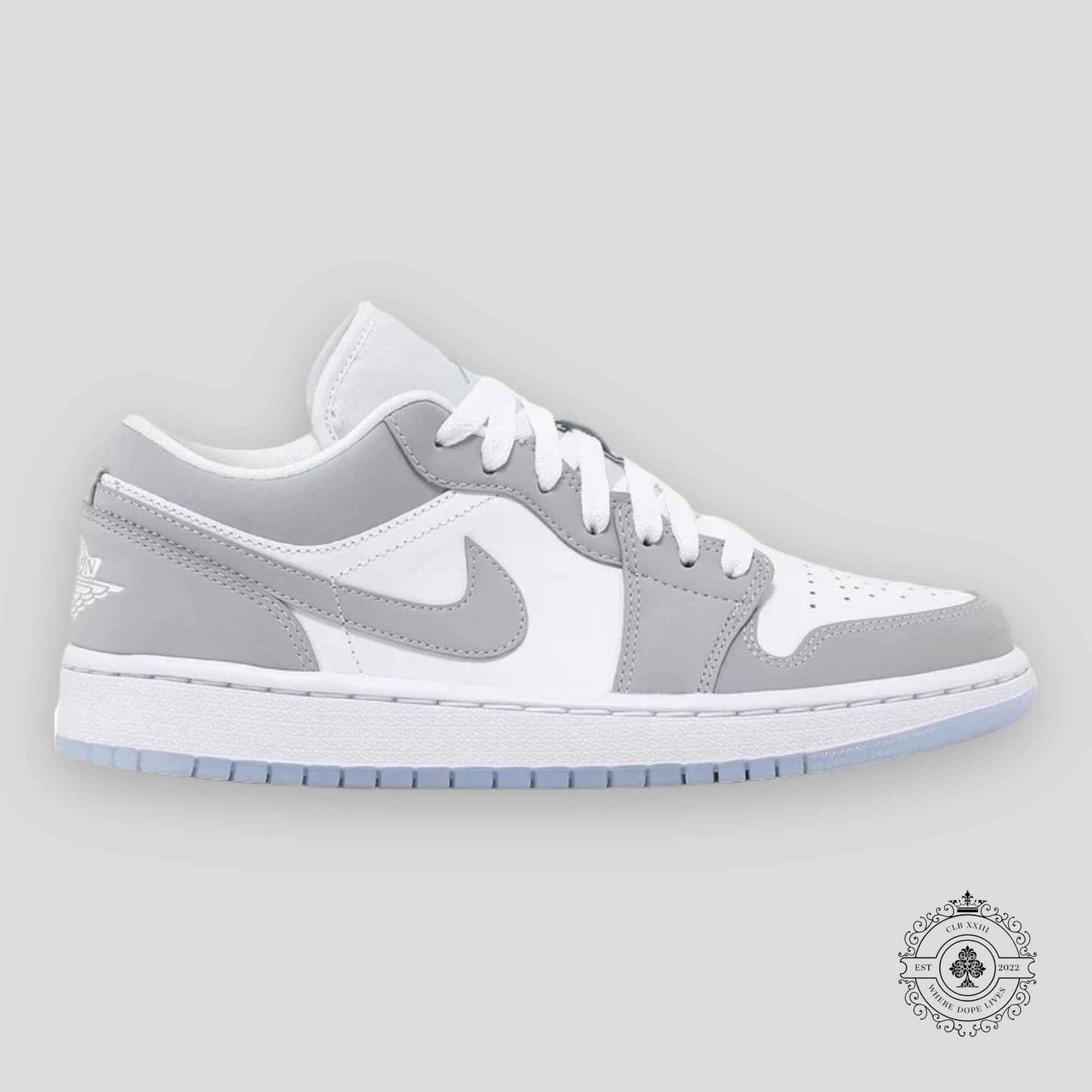 Air Jordan 1 Low (W) Wolf Grey