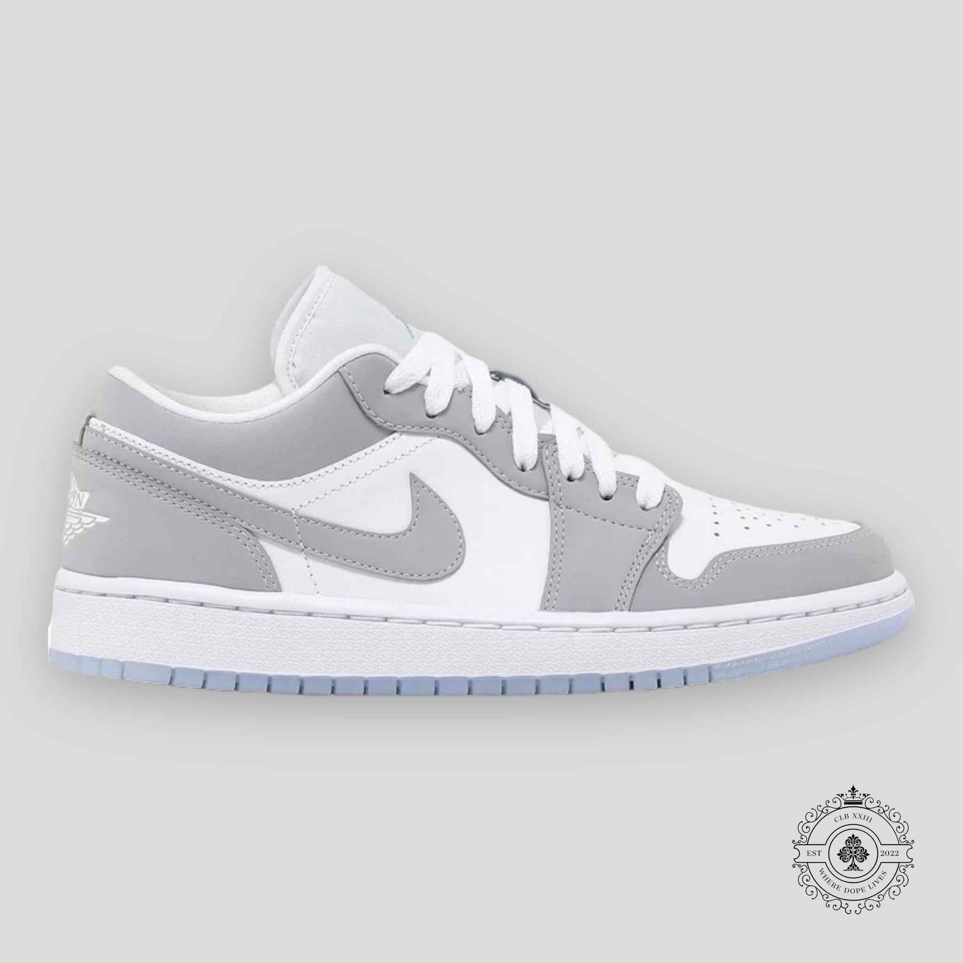 Air Jordan 1 Low (W) Wolf Grey