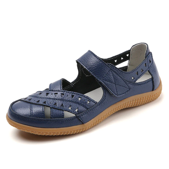 USS Shoes Alegria Women's Flat Leather Loafer Shoes - Luxuryurbanwear