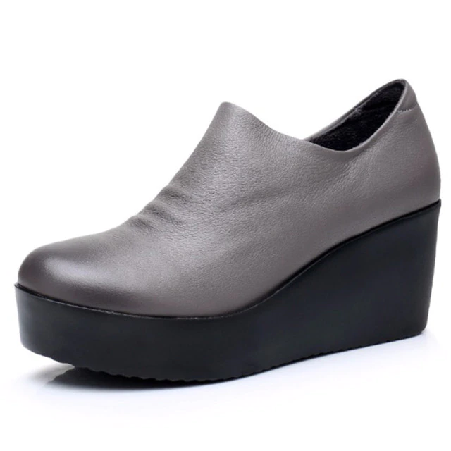 USS Shoes Alix Women's Spring Autumn Slip-On Platform Shoes - Luxuryurbanwear