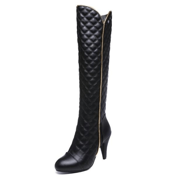 Alondra Women's knee High Boots - Luxuryurbanwear