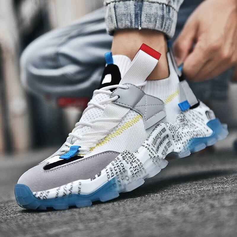 INFINIT ARTEMIS Scribbled Sneakers