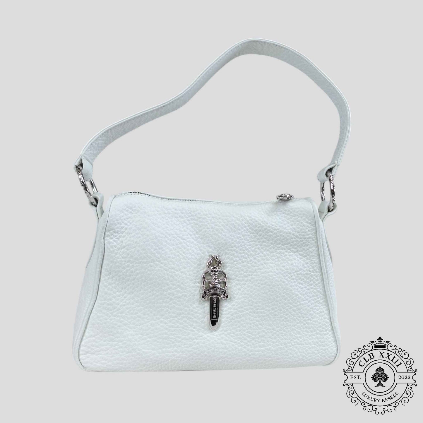 Chrome Hearts Chicken Nugget Bag in White