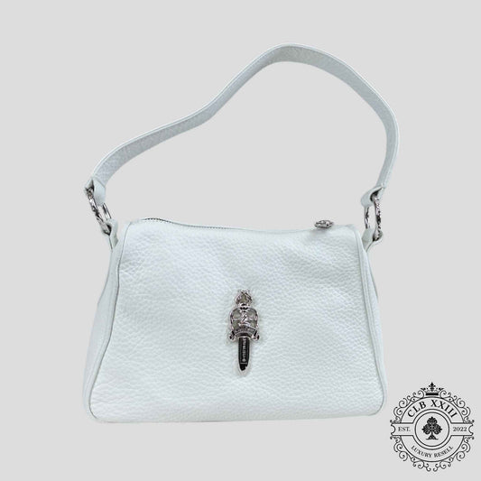 Chrome Hearts Chicken Nugget Bag in White