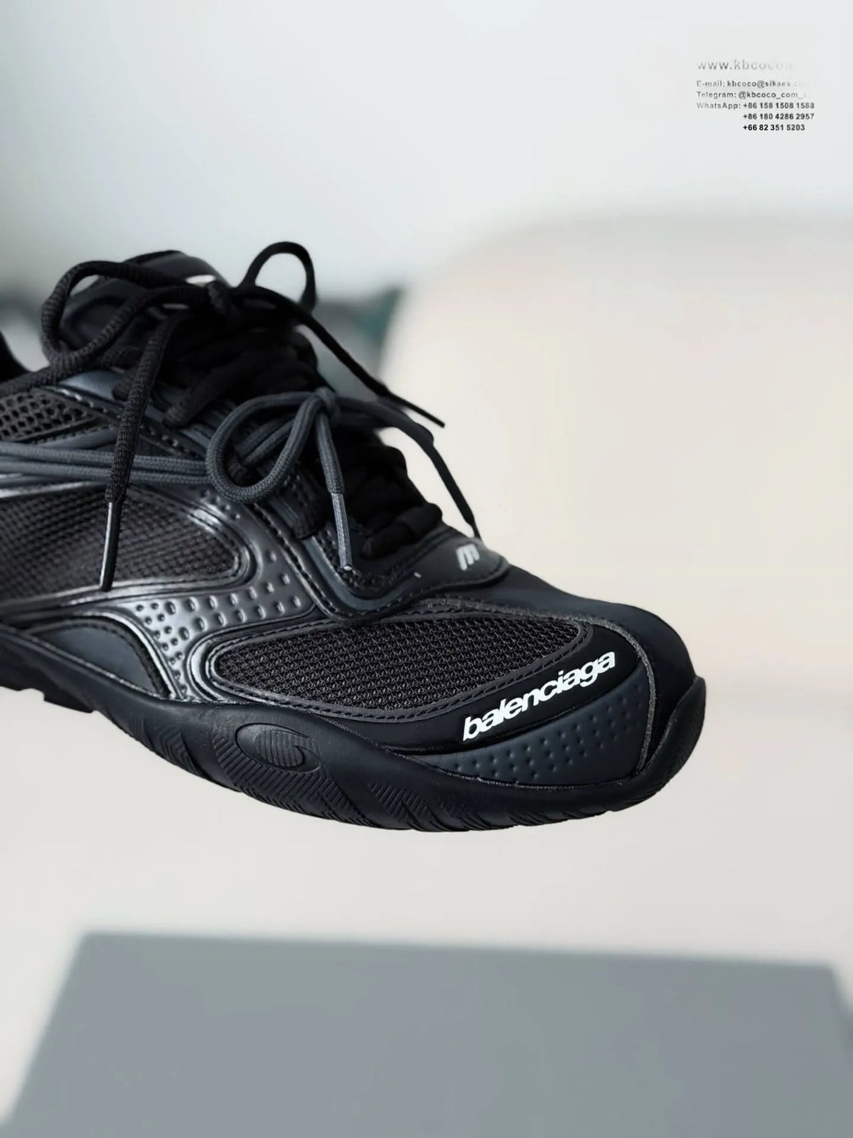 Balenciaga Radar Sneakers in Black
