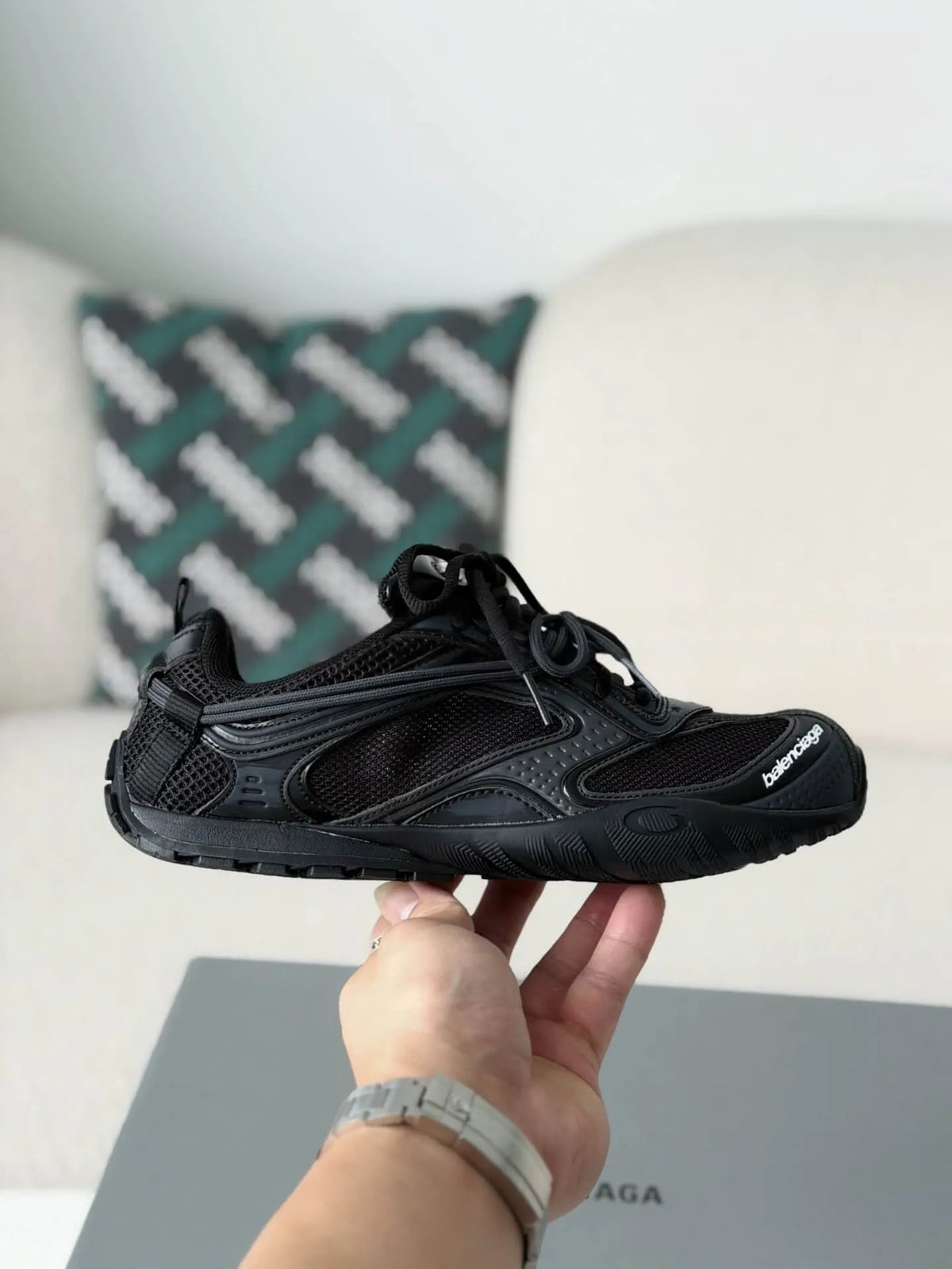 Balenciaga Radar Sneakers in Black