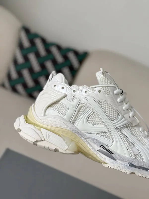 Balenciaga Runner Sneakers “Triple White”