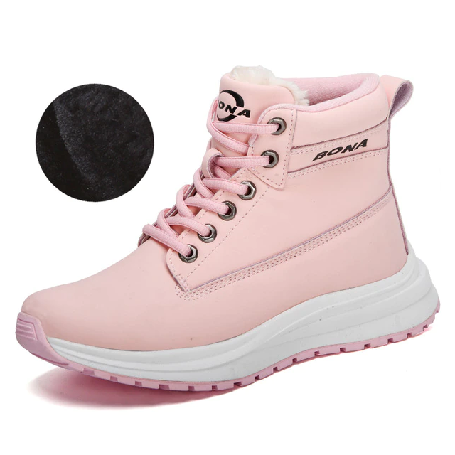 Basilio Women's High Quality Plush Warm Sneaker - Luxuryurbanwear