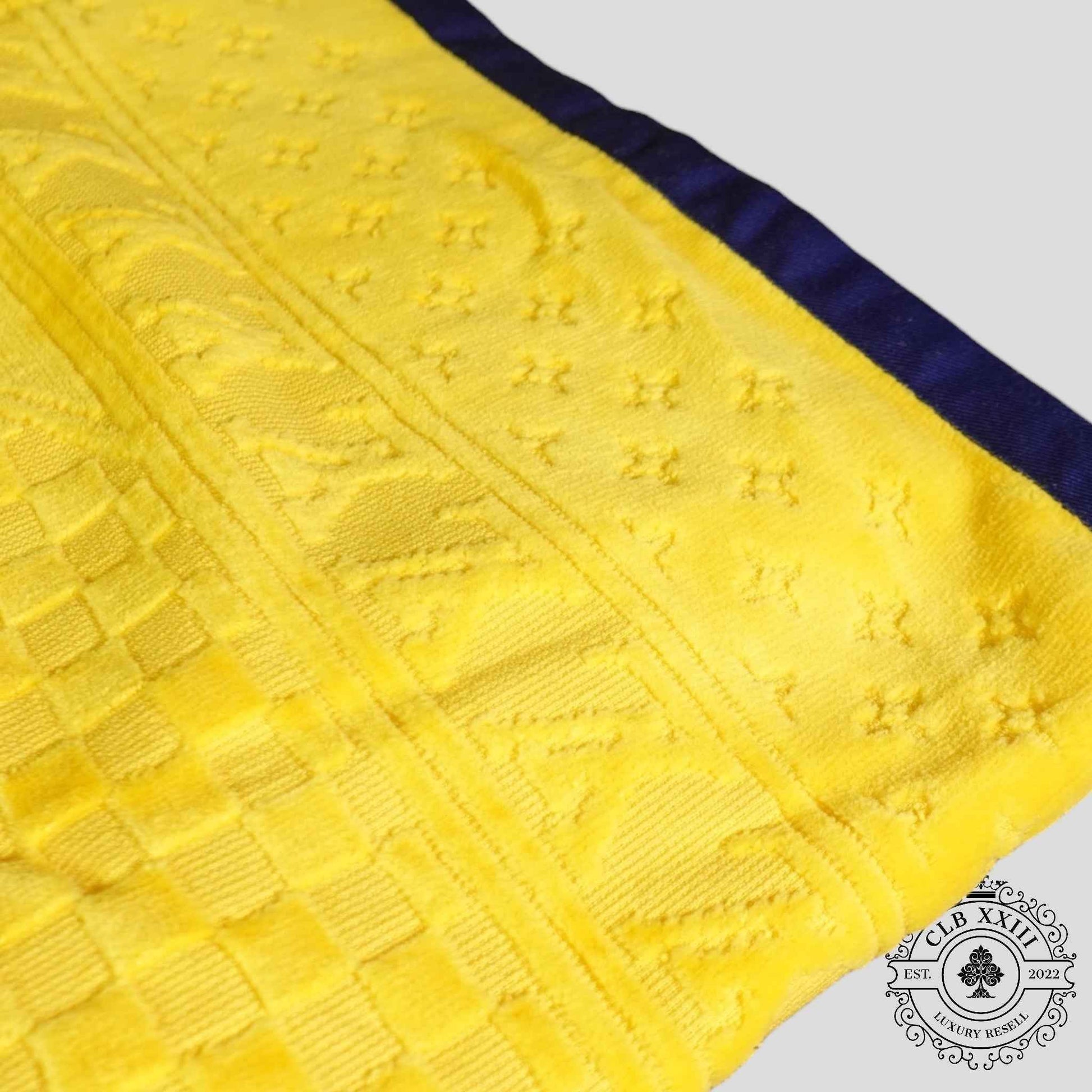 Louis Vuitton SS26 Beach Towel Bag in Yellow