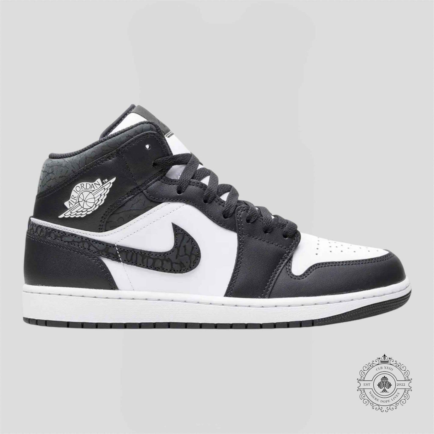 Air Jordan 1 Mid SE Panda Elephant