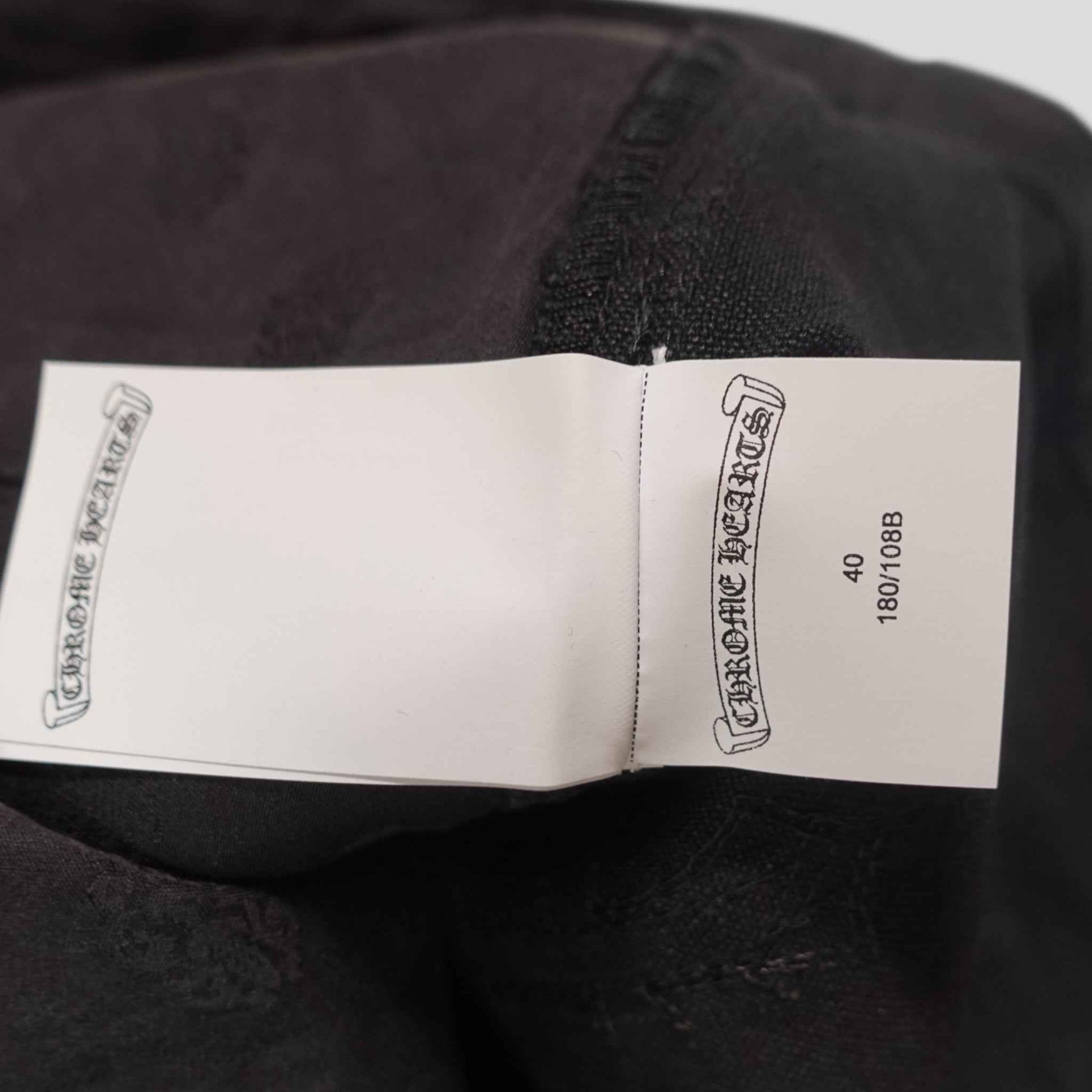 Chrome Hearts 13 Cross Patch Carpenter Shorts in Black