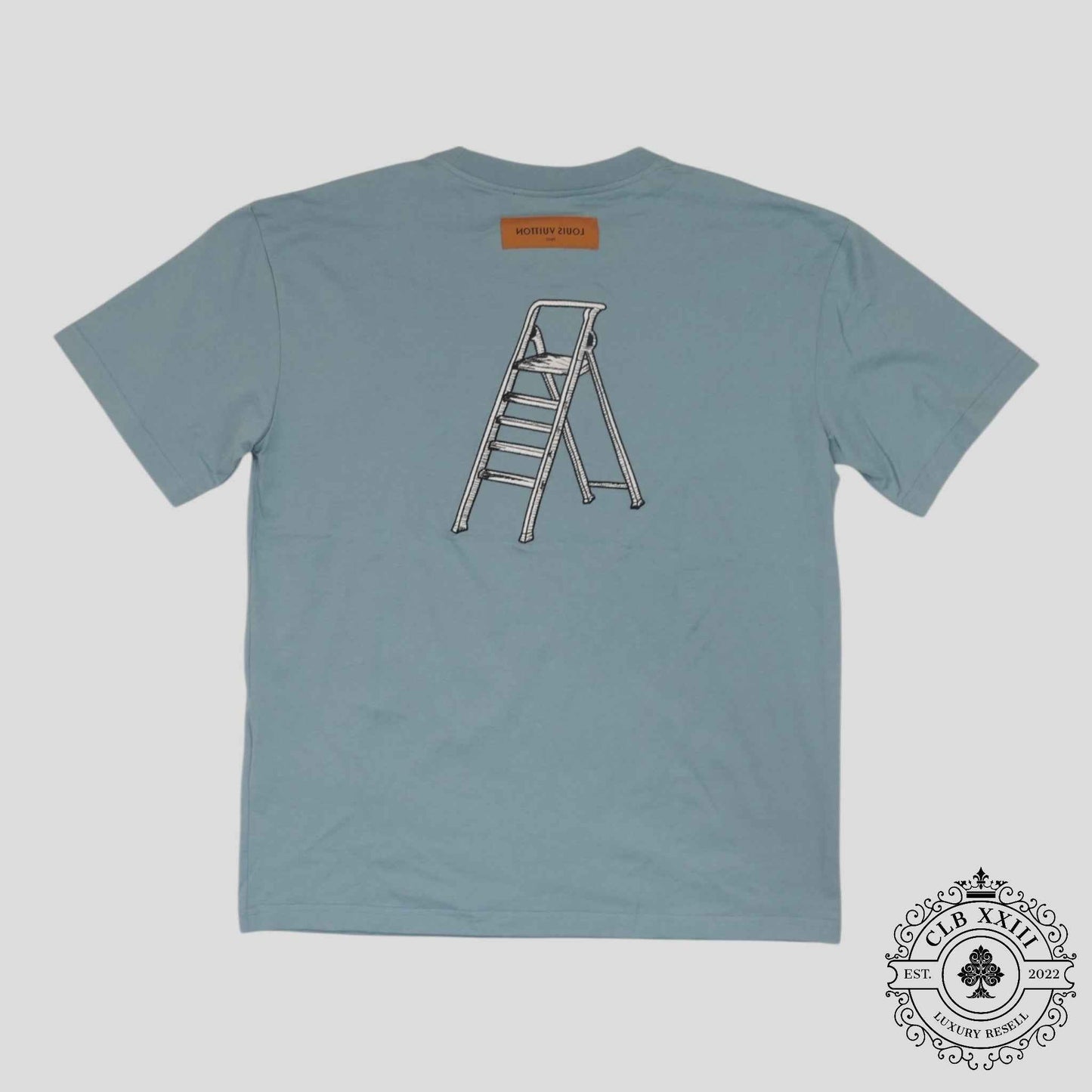 Louis Vuitton Multi Tool Embroidered Tee in Blue