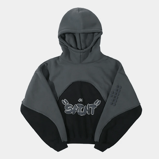 Saint | Layered Streetwear Hoodie - Luxuryurbanwear
