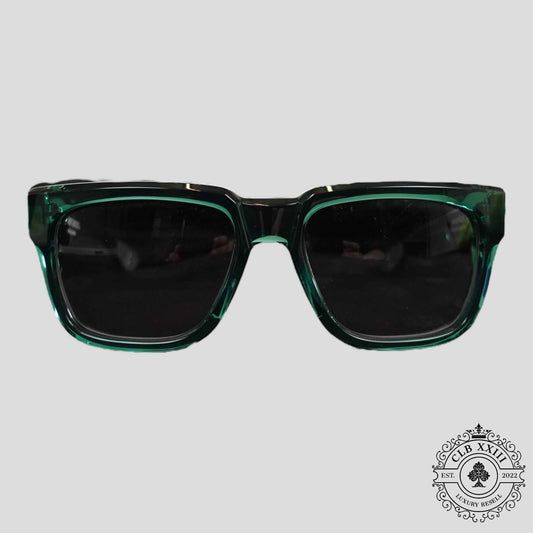 Chrome Hearts Box Officer Sunglasses in Marine