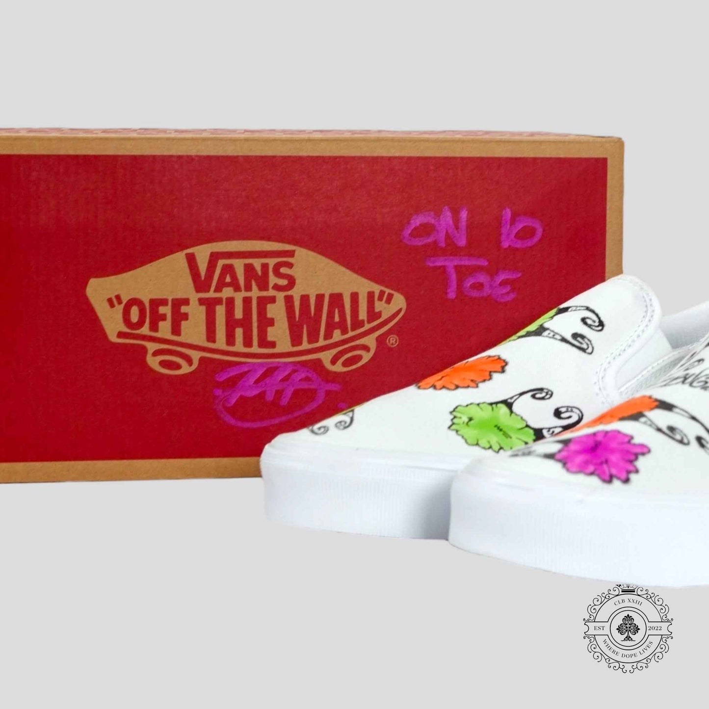 Matty Boy Bug Slip on Vans