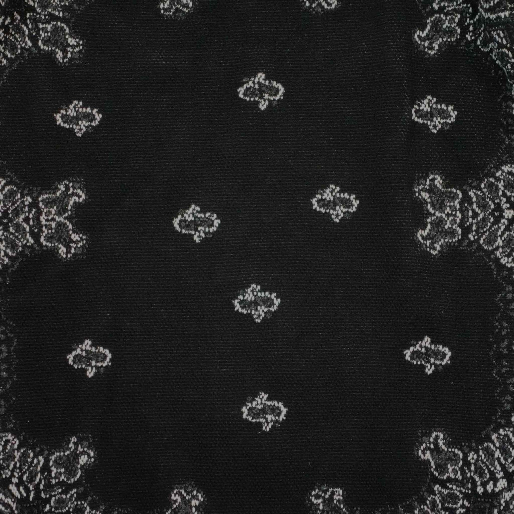 Amiri Bandana Basketball Hoodie in Black