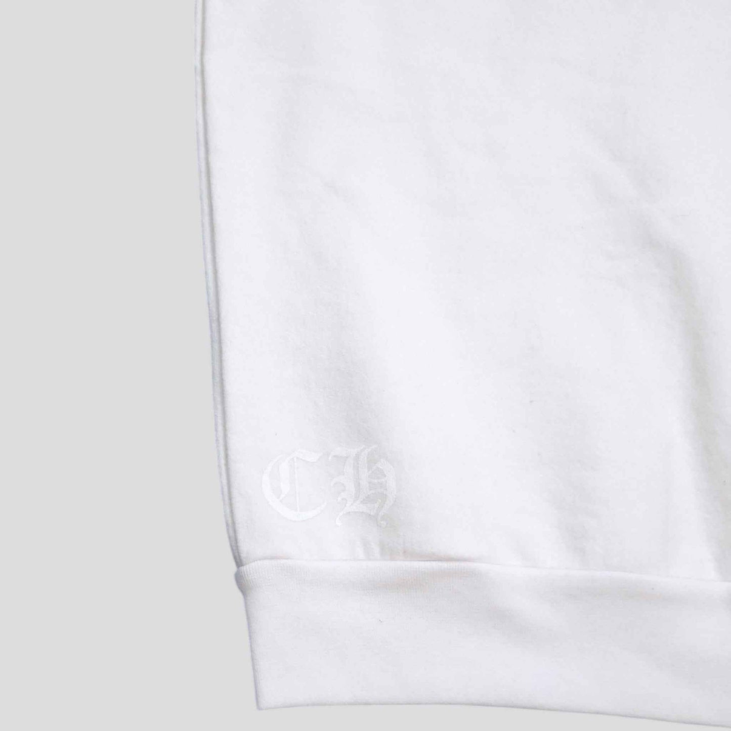 Chrome Hearts Love You Crewneck in White