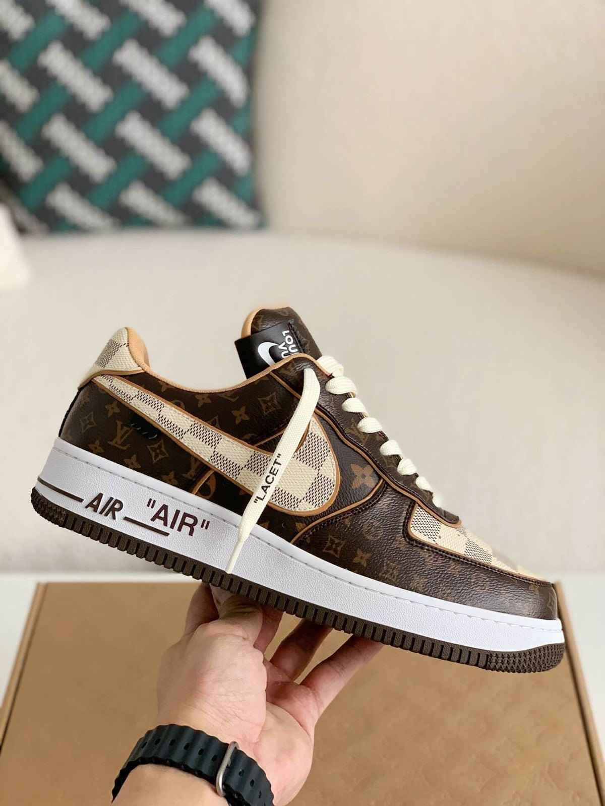 Custom Monogram Air Force 1 Low 07