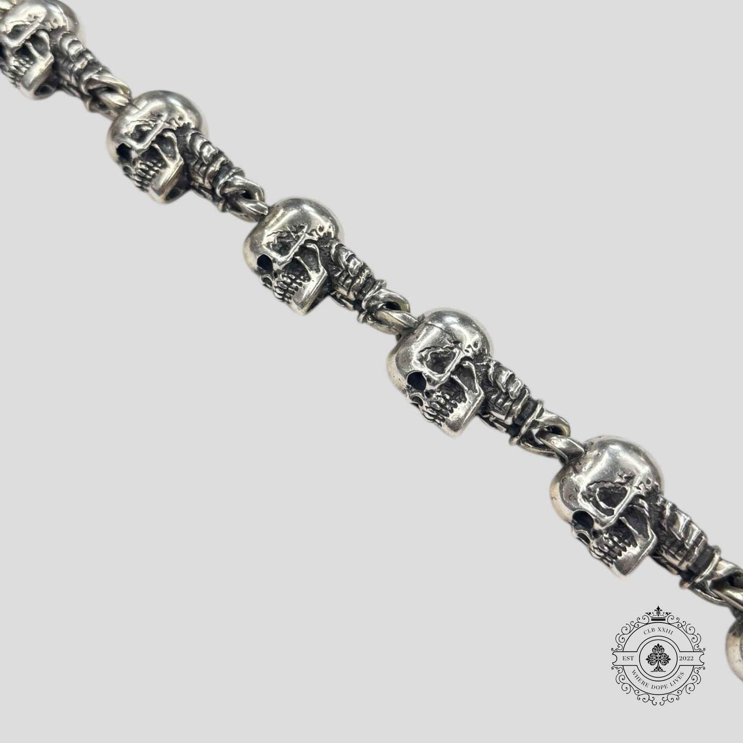 Chrome Hearts Foti Skull Wallet Chain