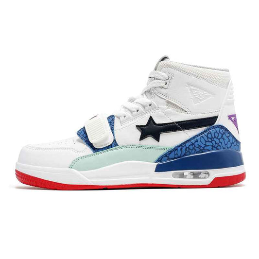 Classic Shoes - White Stars Sneakers