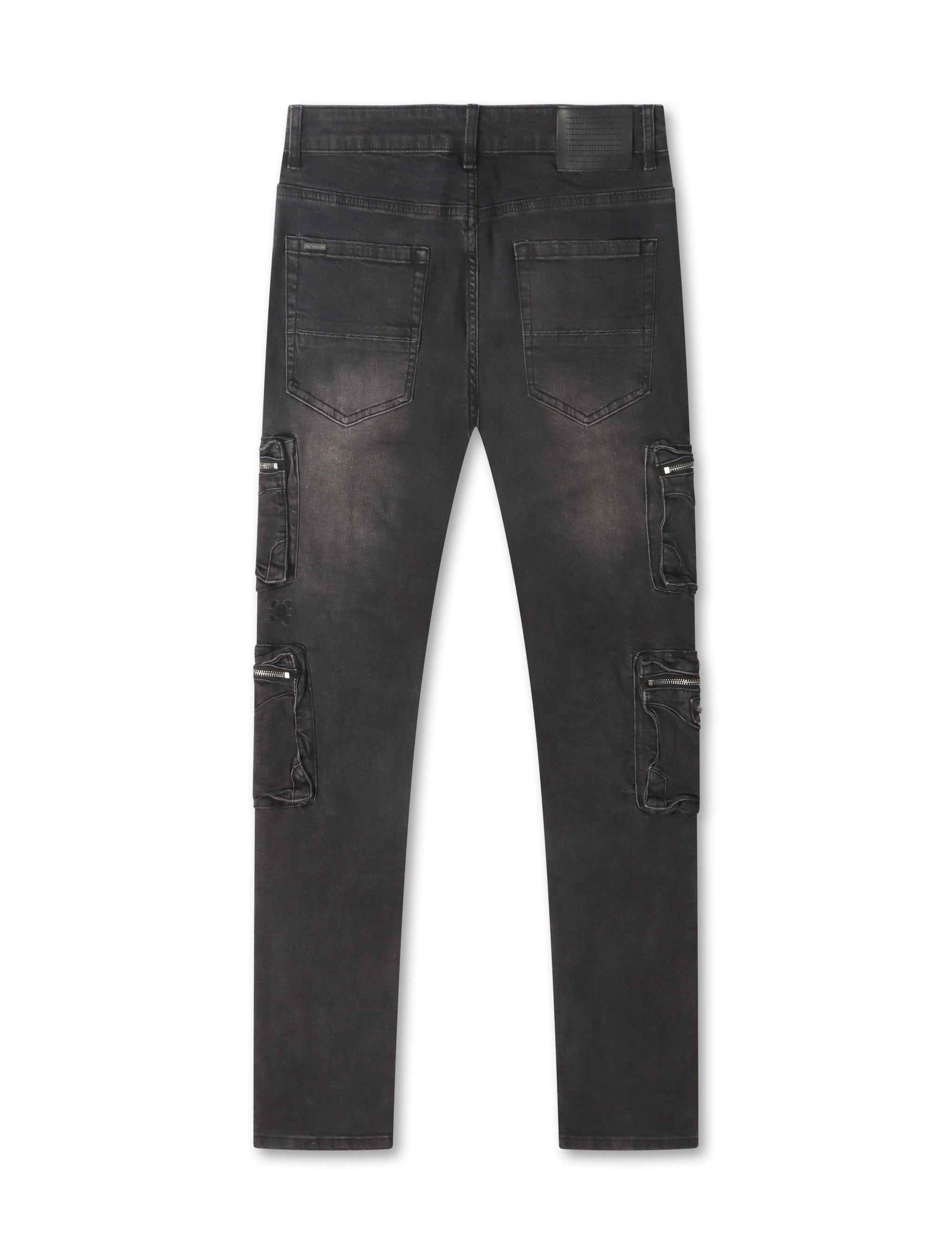 Serenede Poppy Cargo Skinny Jeans - Black