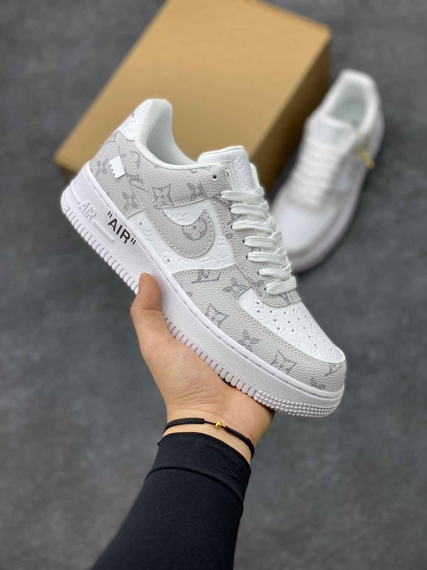 Custom Air Force 1 ’07 LV BQ8988-108 SneakerNational