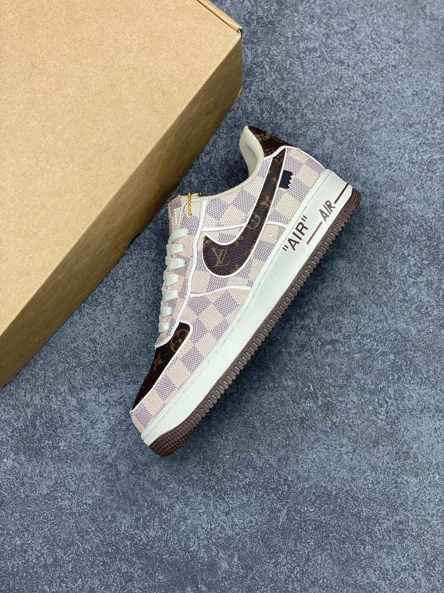Custom Air Force 1 ’07 Monogram LD4631-202 SneakerNational