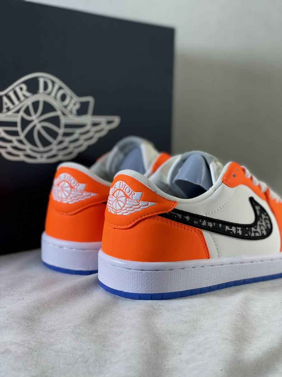 Custom Air Jordan 1 Low x Dior BA33 SneakerNational