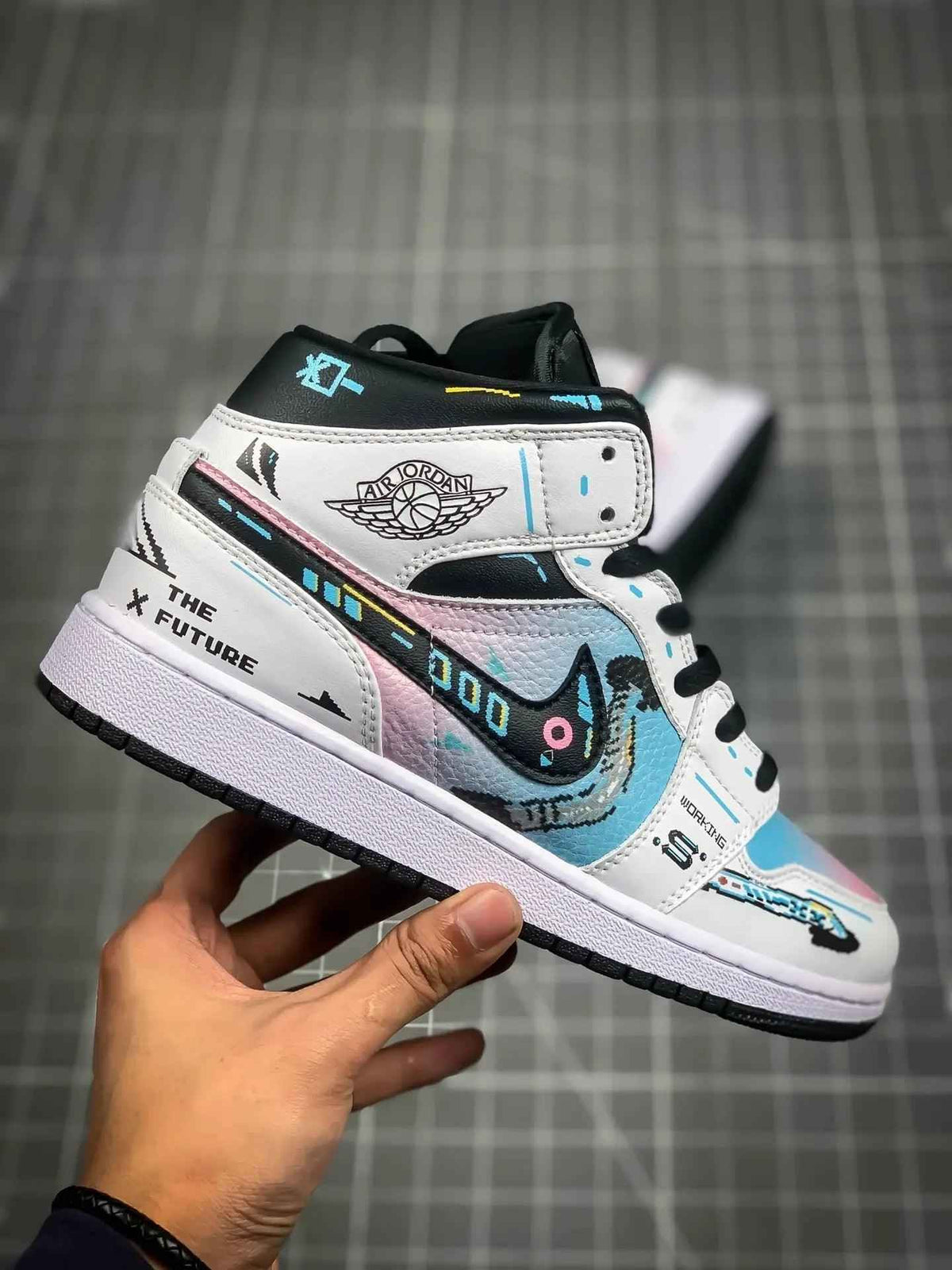 Custom Air Jordan 1 Mid AJ1