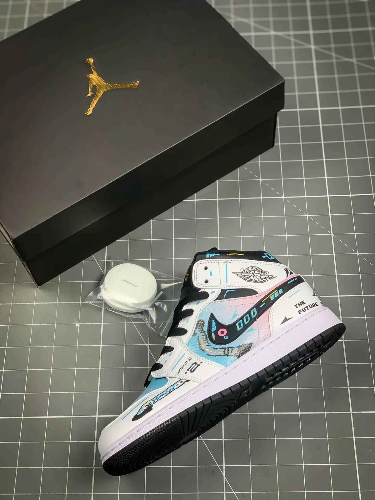 Custom Air Jordan 1 Mid AJ1 SneakerNational