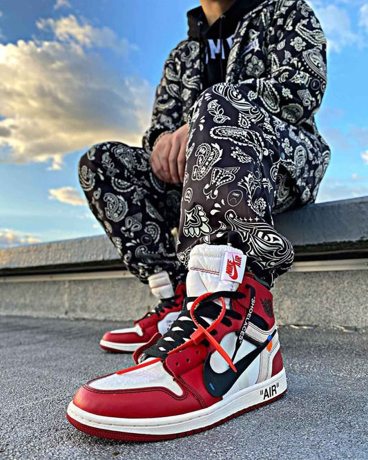 Custom Air Jordan 1 OFF-White Chicago Sneakers SneakerNational