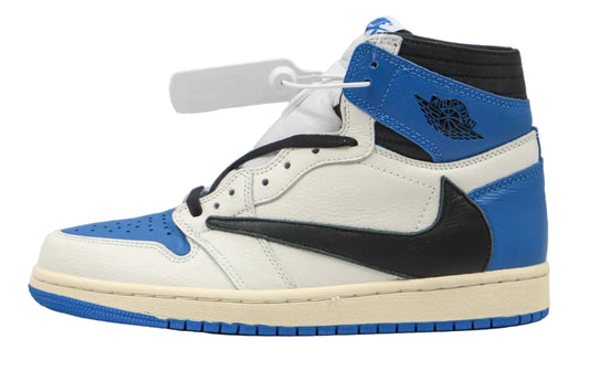 Custom Blue T-Scott x Fragment x Air Jordan 1 High Q