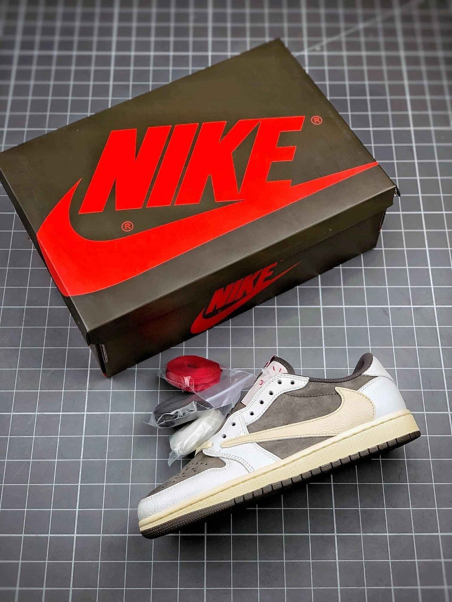 Custom Fragment TS Air Jordan 1 Low Limited Edition Sneakers Exclusive Release