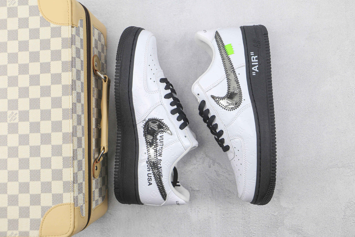 Custom Monogram × Air Force 1 Low 07 SneakerNational