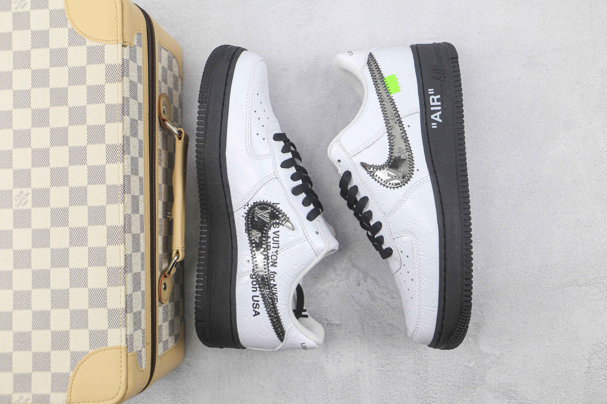 Custom Monogram × Air Force 1 Low 07 SneakerNational