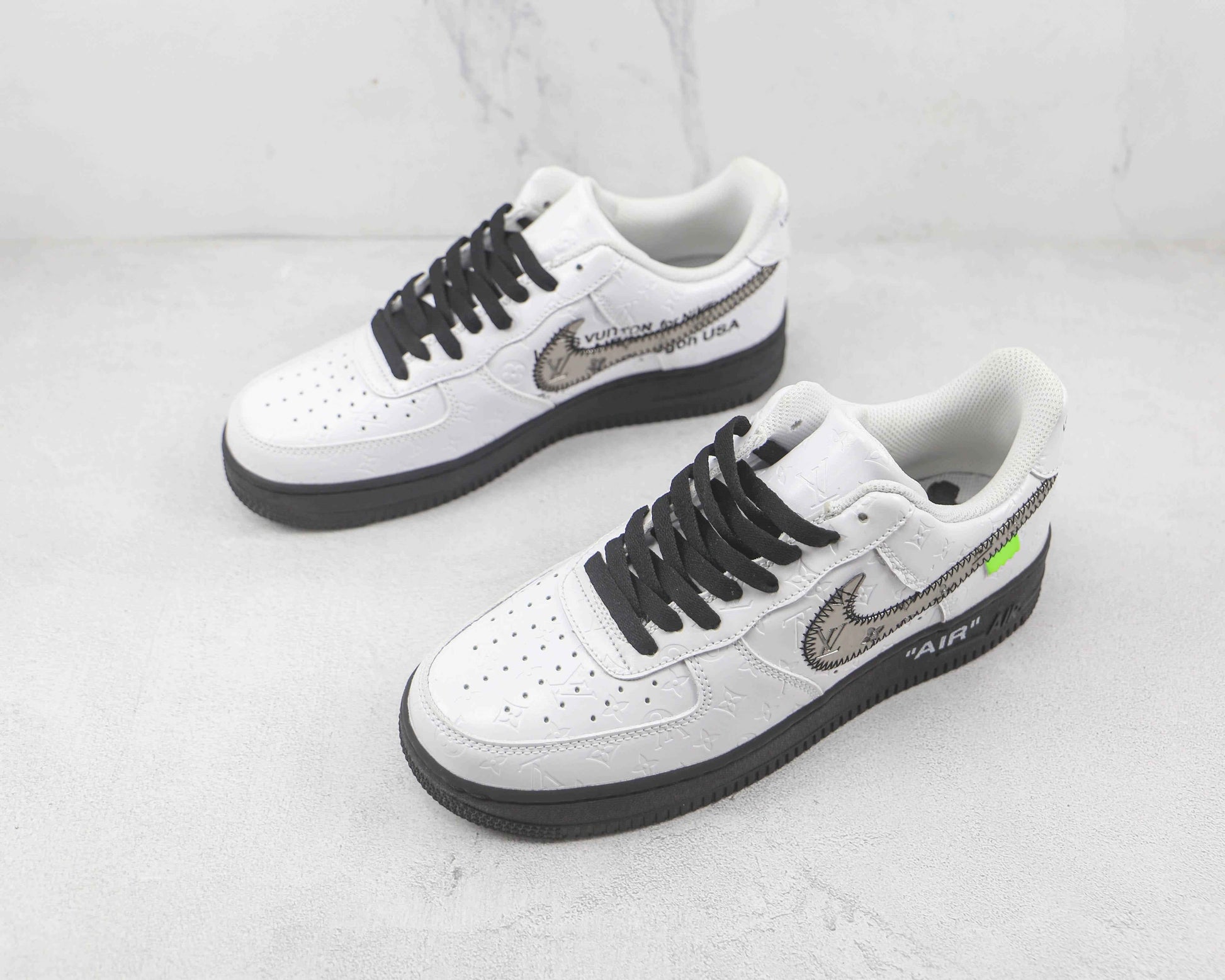 Custom Monogram × Air Force 1 Low 07 SneakerNational