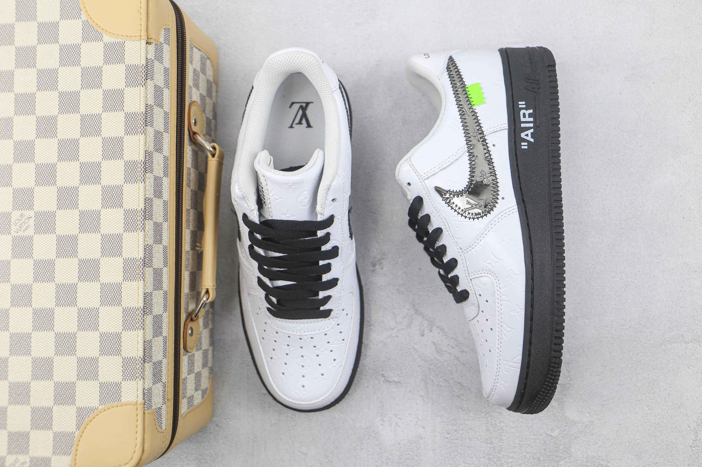 Custom Monogram × Air Force 1 Low 07 SneakerNational